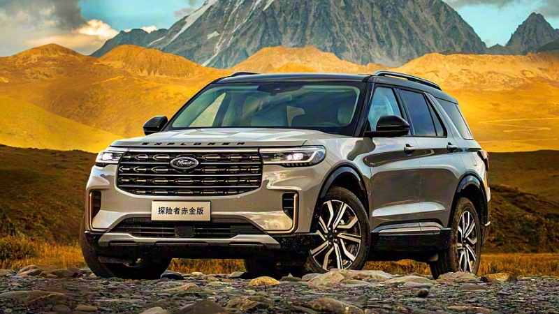 Ford Explorer для Китая: второй рестайлинг с &laquo;монобровью&raquo; и прежней техникой