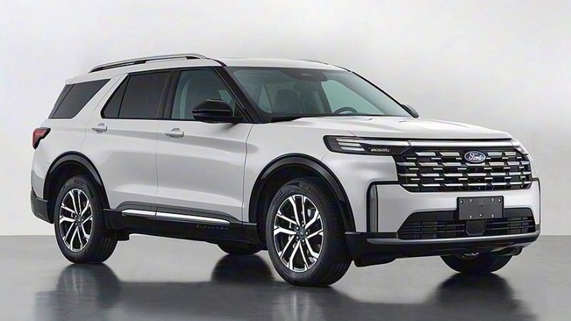 Ford Explorer для Китая: второй рестайлинг с &laquo;монобровью&raquo; и прежней техникой