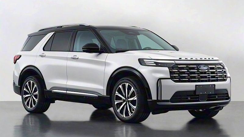 Ford Explorer для Китая: второй рестайлинг с &laquo;монобровью&raquo; и прежней техникой