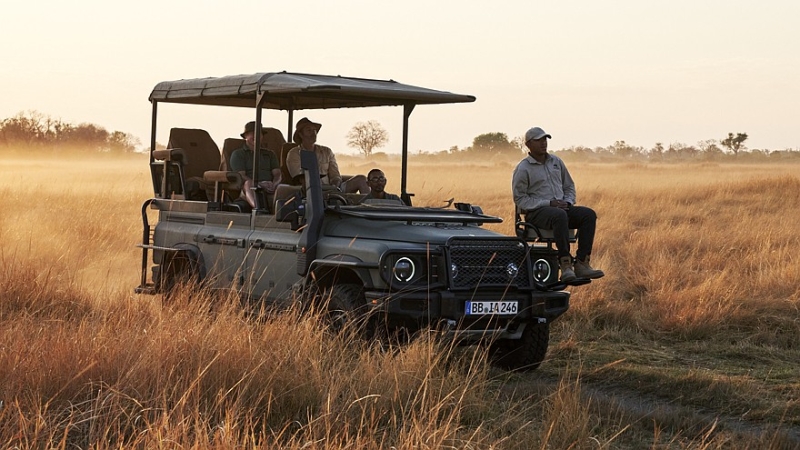 Ineos Grenadier Game Viewer готов к путешествию по саванне