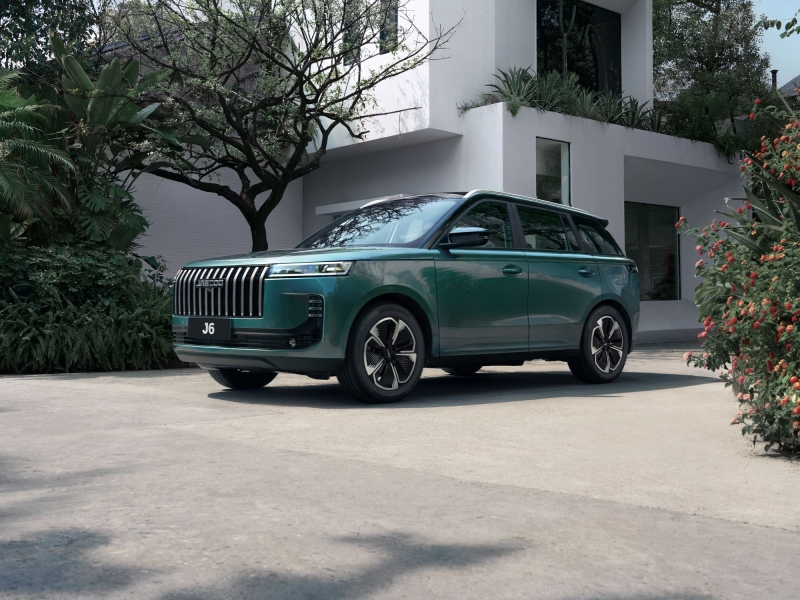 Jaecoo рассекретила подробности об интерьере кроссовера J6