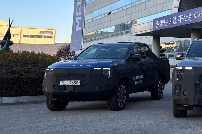 KGM, бывший SsangYong, готовится к запуску нового пикапа: бензин или дизель