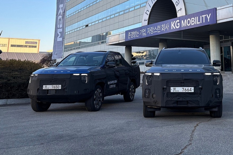 KGM, бывший SsangYong, готовится к запуску нового пикапа: бензин или дизель