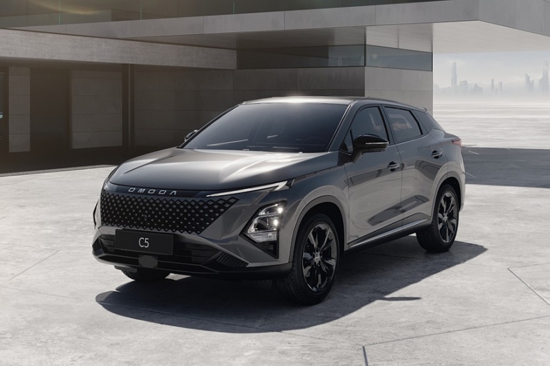 Кроссовер Omoda C5 нового поколения для России: официальные фото