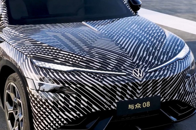 Новый кроссовер Volkswagen ID.Unyx 08 показали живьём
