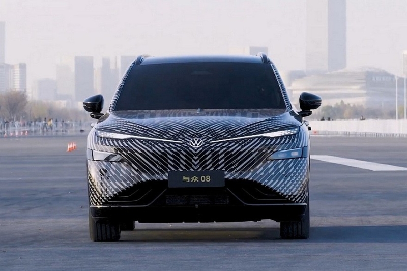 Новый кроссовер Volkswagen ID.Unyx 08 показали живьём