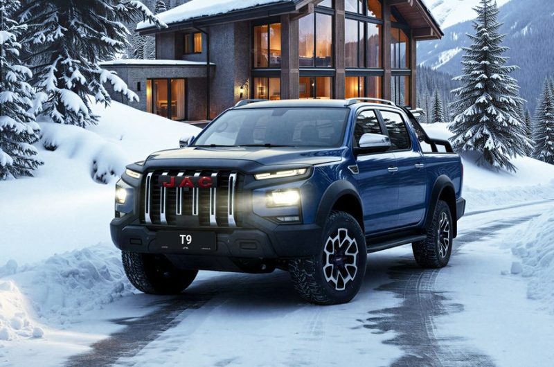 Пикап JAC T9 в России: к старту продаж готовится версия Urban с новой подвеской