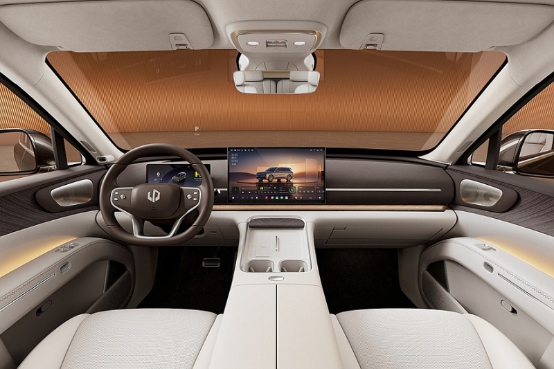 Роскошный кроссовер Leapmotor D19: полноценные фото салона