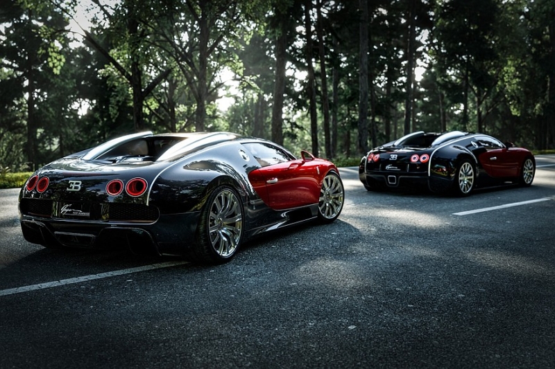 Bugatti Veyron вернулся в виде виртуозного заводского рестомода F.K.P. Hommage