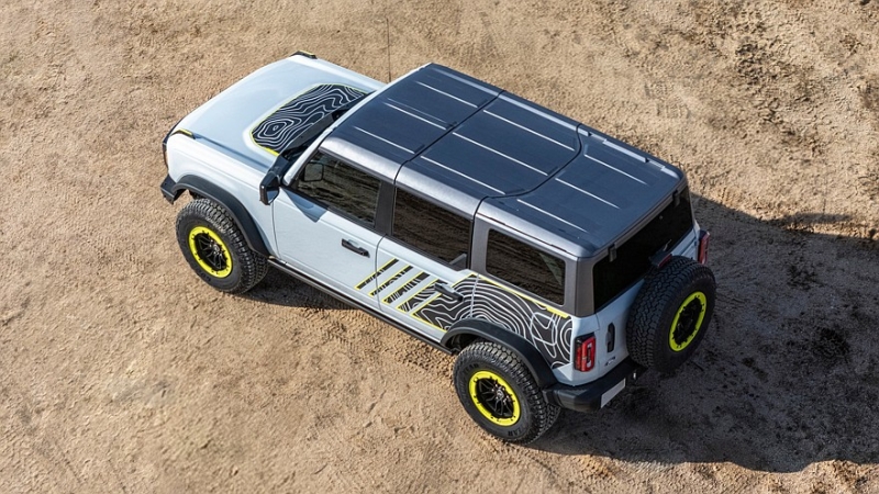 Ford рассекретил Bronco RTR: яркий декор, новая подвеска и базовый мотор