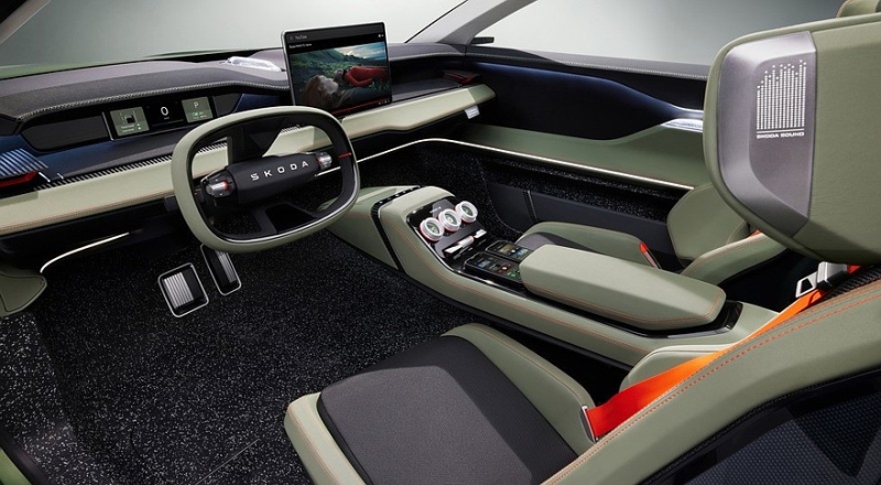 Новый флагманский кроссовер Skoda Peaq: первые изображения