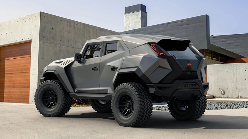 Новый Rezvani Tank полностью рассекречен: прежний &laquo;донор&raquo; и пересмотренная техника