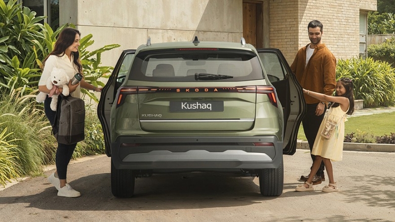 Обновлённый кроссовер Skoda Kushaq: более стильная внешность и пересмотренная техника