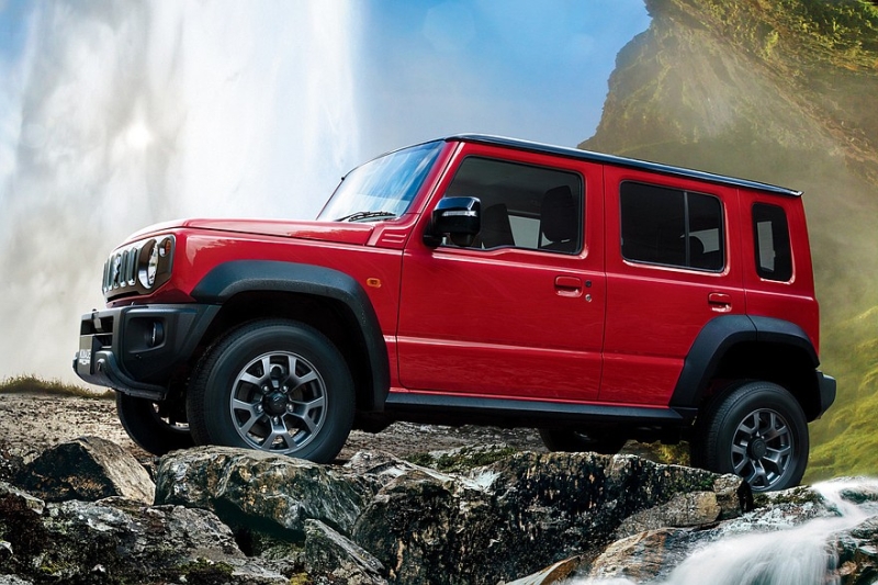 Пятидверный Suzuki Jimny возвращается в Японию с обновками