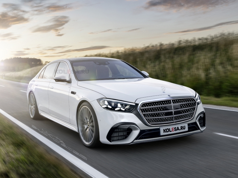 Рестайлинг Mercedes-Benz S-класса (W223): новые изображения