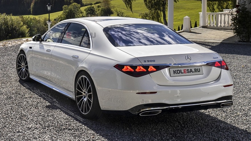 Рестайлинг Mercedes-Benz S-класса (W223): новые изображения