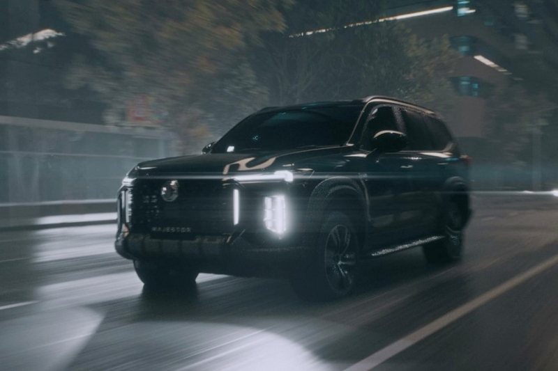 Внедорожник MG Majestor готовится к старту продаж: дополнение, а не замена