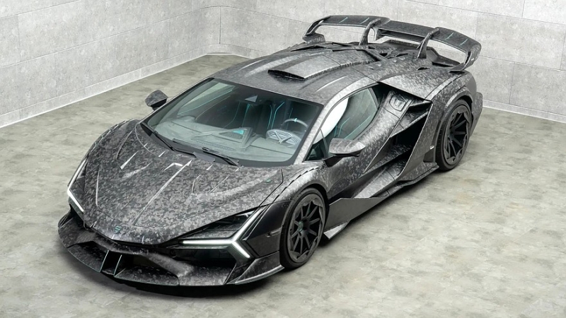 Алмаз, а не карбонарий: представлен Mansory Carbonado X на базе Lamborghini Revuelto