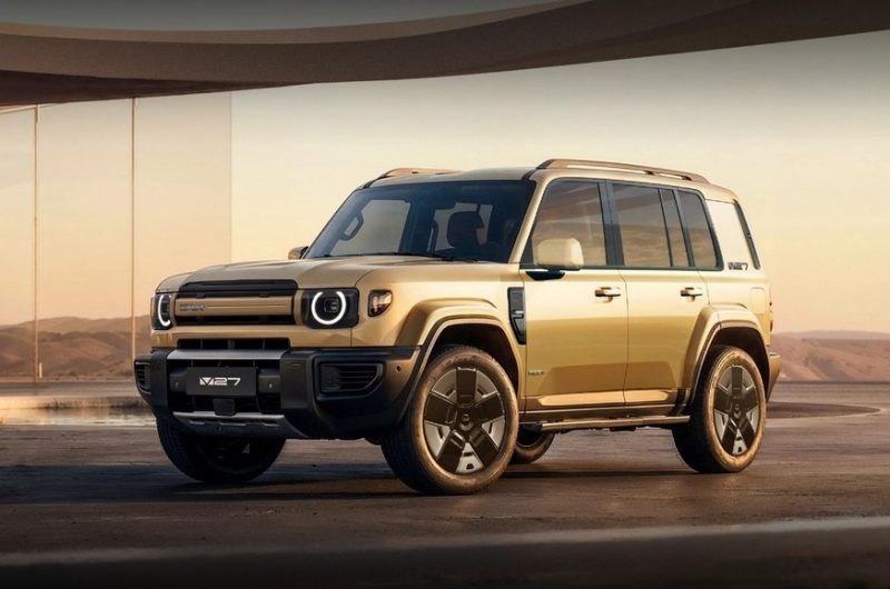 Брутальный кроссовер iCAUR V27 выходит на рынок. Скоро в России