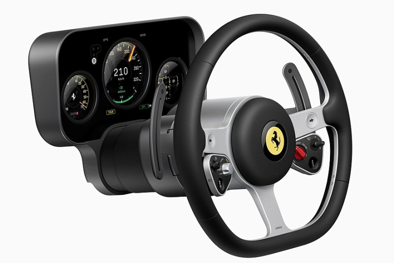 Электромобиль Ferrari получил имя Luce и неоклассический интерьер в стиле техники Apple