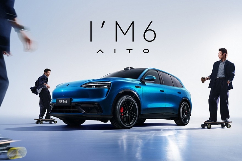 Гамму AITO пополнит &laquo;молодёжный&raquo; кроссовер M6: официальные фото