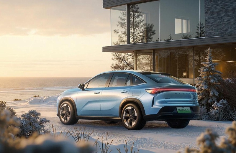 Geely готовится запустить в продажу купеобразный кроссовер Atlas REV