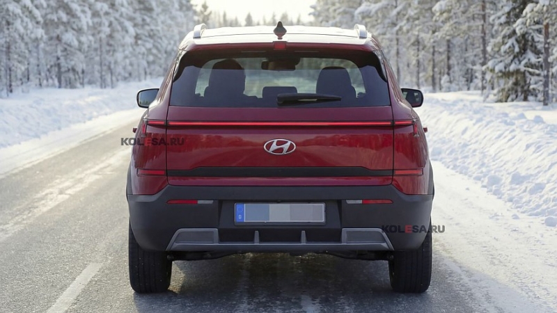 Hyundai готовит новый кроссовер Bayon: первые изображения