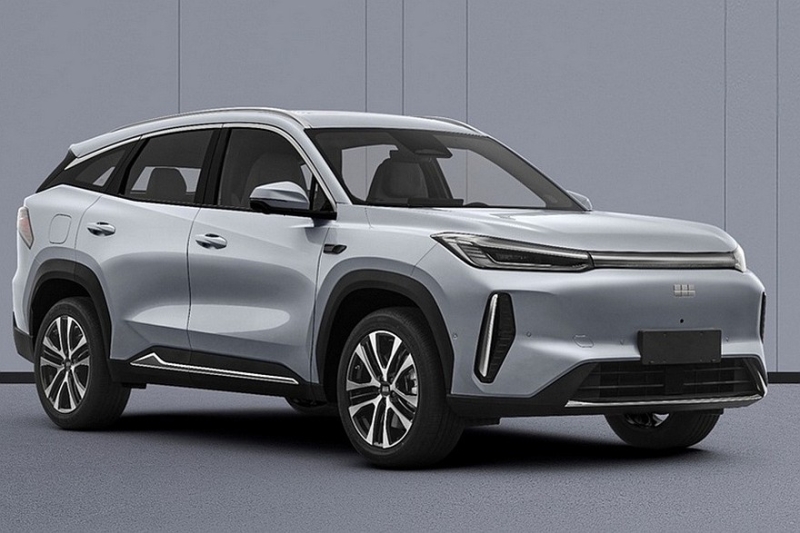 Кроссовер Geely Galaxy M7 показался на официальных фото