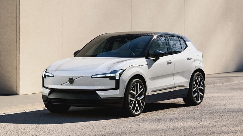 Кроссовер Volvo EX30 обзавёлся новой стартовой версией с более скромной техникой