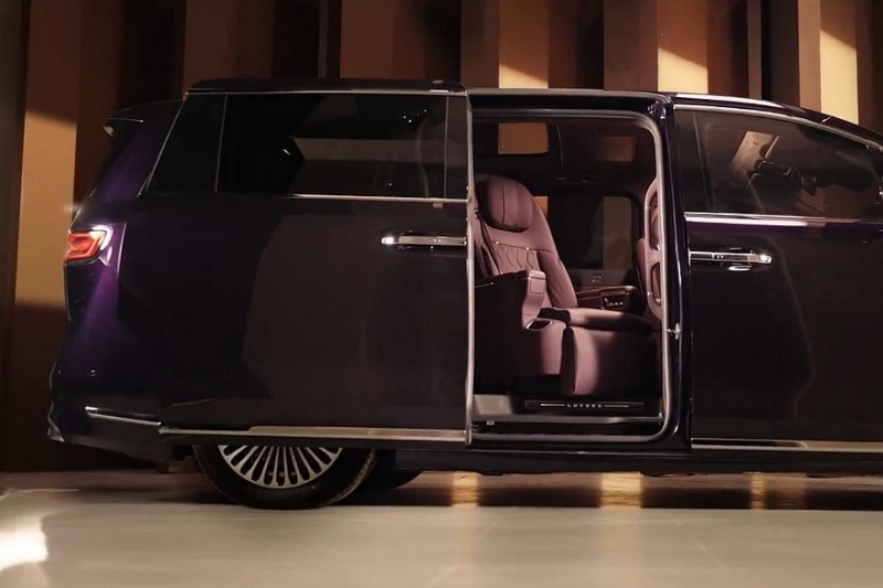 Минивэн Luxeed V9 от Chery и Huawei показал роскошный интерьер