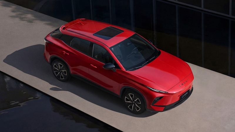 Новый кроссовер Omoda C5, предназначенный для РФ, показался на свежих фото