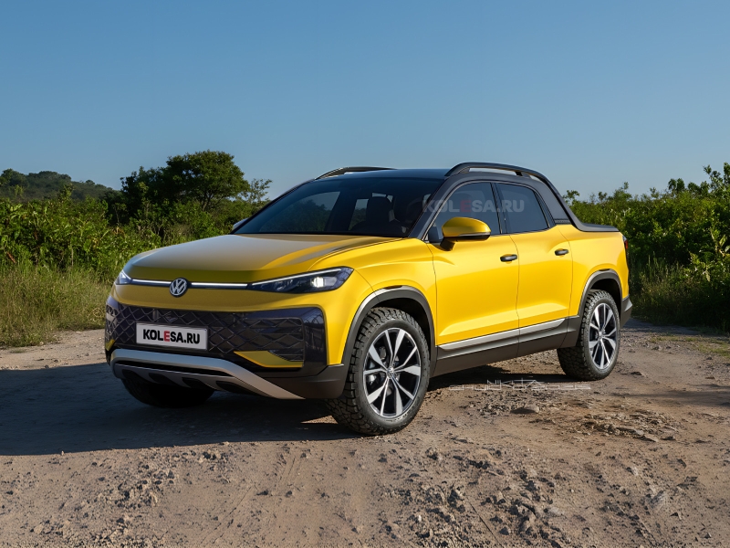 Новый пикап Volkswagen Tukan: первые изображения