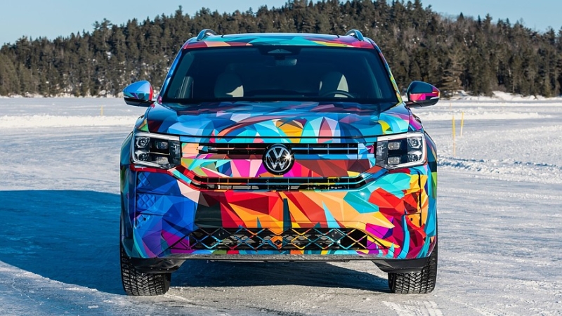 Новый Volkswagen Atlas для США готовится к премьере: есть отличия от &laquo;китайца&raquo;