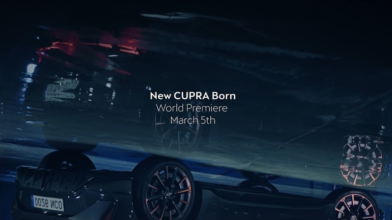 Обновлённый хэтчбек Cupra Born готовится к скорой премьере: первые тизеры