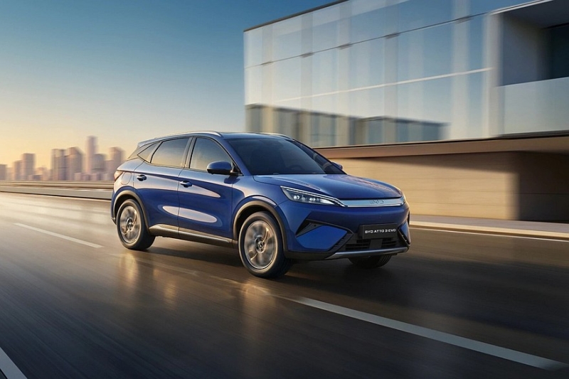 Обновлённый кроссовер BYD Atto 3 Evo для Европы: теперь задний или полный привод