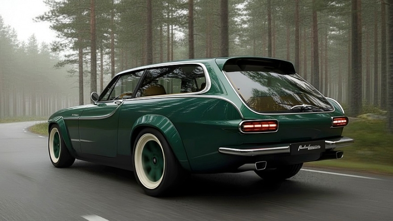 Рестомод Volvo P1800 ES Norrsken из Нидерландов: новая жизнь шведского шутинг-брейка
