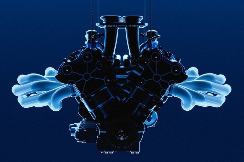 Суперкар De Tomaso P900 показал свой фантастический 7,0-литровый атмосферный V12