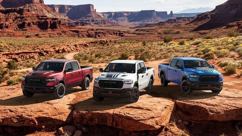 Большой пикап Ram 1500 обзавёлся особенными юбилейными версиями