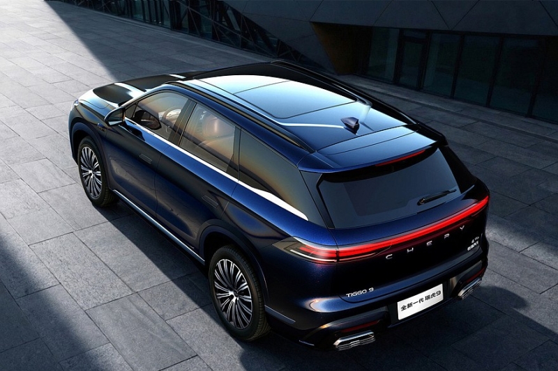 Флагманский кроссовер Chery Tiggo 9 получил новый интерьер после рестайлинга