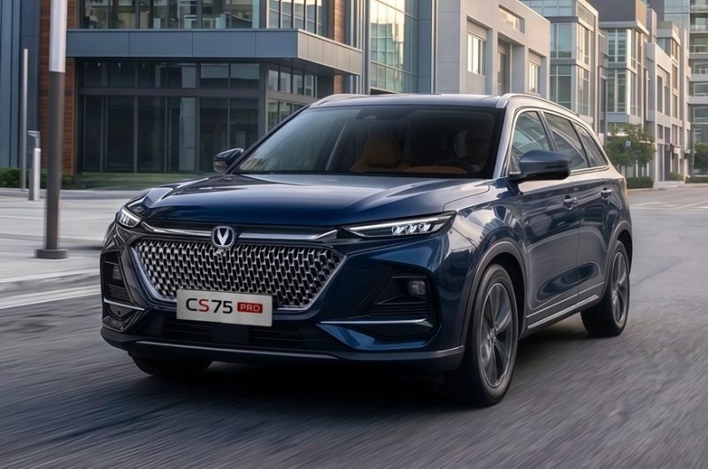 Кроссовер Changan CS75 Pro для России: первые подробности