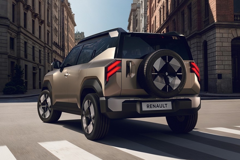 Кроссовер Renault Bridger для небогатых рынков: суровый облик и несколько вариантов начинки