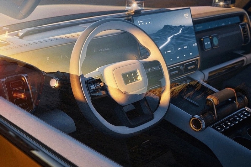 Линейку Geely пополнит брутальный кроссовер: официальные фото