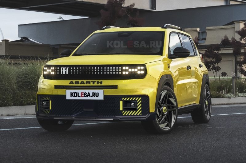 Новый Abarth Grande Panda: первые изображения