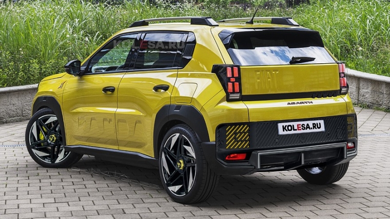 Новый Abarth Grande Panda: первые изображения