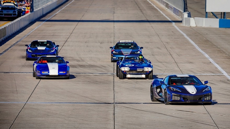 Новый Chevrolet Corvette Grand Sport с новым V8 показался на первых фотографиях