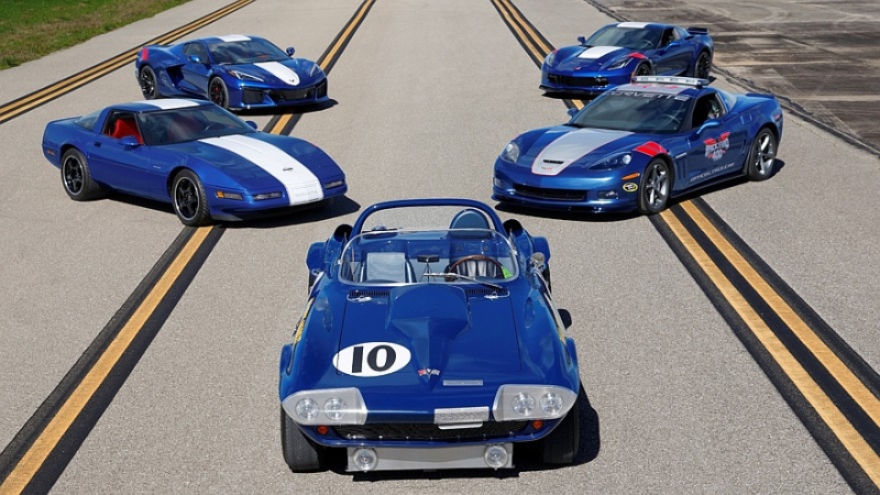 Новый Chevrolet Corvette Grand Sport с новым V8 показался на первых фотографиях