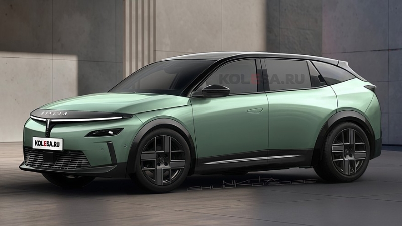 Новый флагманский кроссовер Lancia Gamma: первые изображения