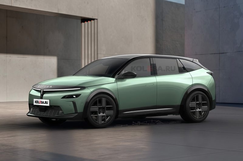 Новый флагманский кроссовер Lancia Gamma: первые изображения
