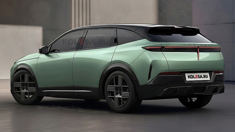 Новый флагманский кроссовер Lancia Gamma: первые изображения