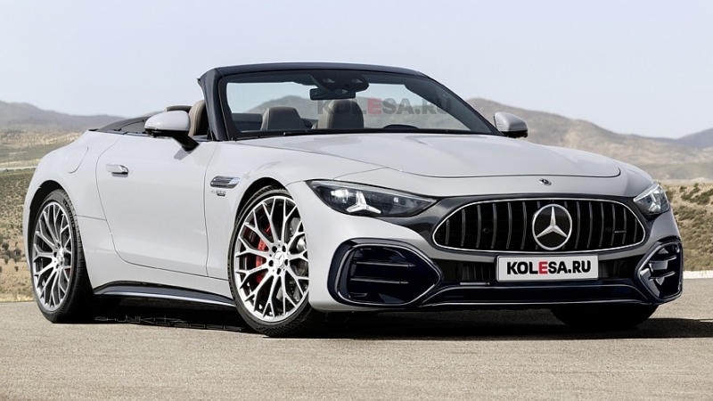 Обновлённый Mercedes-AMG SL: первые изображения